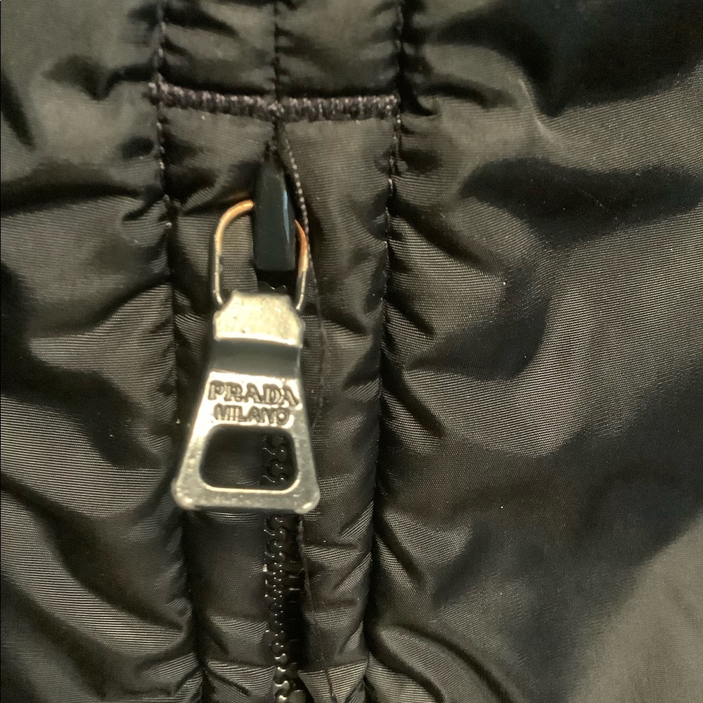 Prada lightweight dark blue coat sz44 - Picture 13 of 16